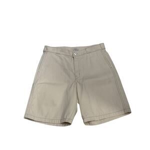 PRADA SS23 Solid Triangle Logo Shorts